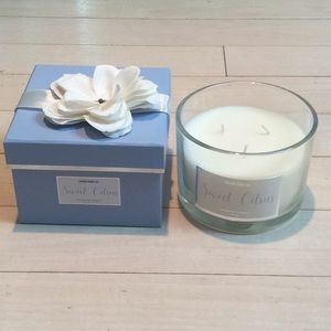 Tribeca candle co. Sweet citrus candle